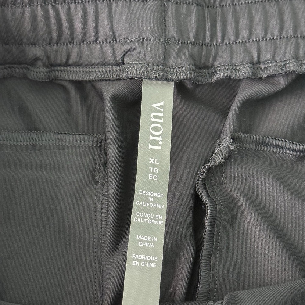 Vuori Sunday Performance Jogger Pants Men's Size XL Black Performance Stretch - Picture 6 of 9